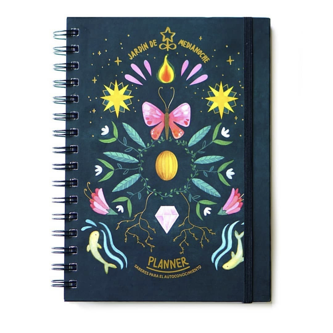 Planner Jardín de Media Noche – Piedras naturales y amuletos