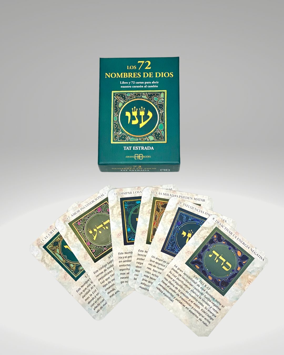 Tarot Oraculo Los 72 Nombres de Dios - Tat Estrada - Pack Libro + Cartas