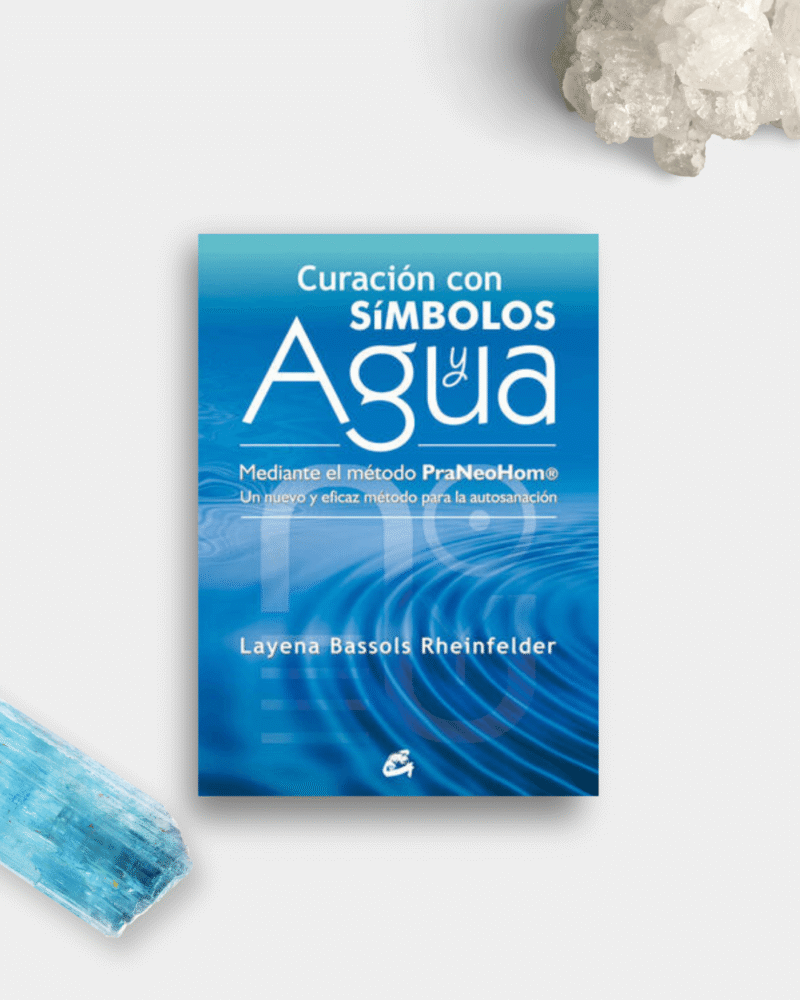 Libro Curación con símbolos y agua