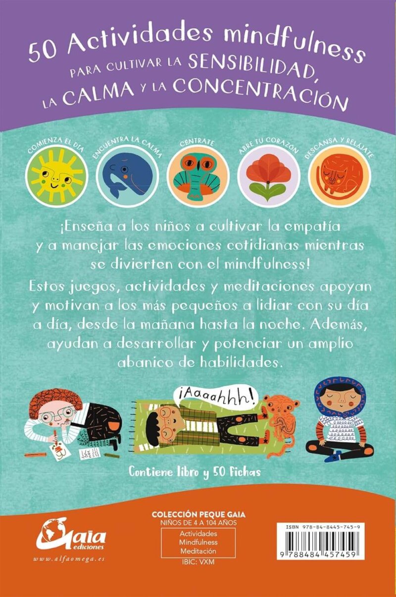 Cartas Niños Mindfulness (incluye libro) - Imagen 3
