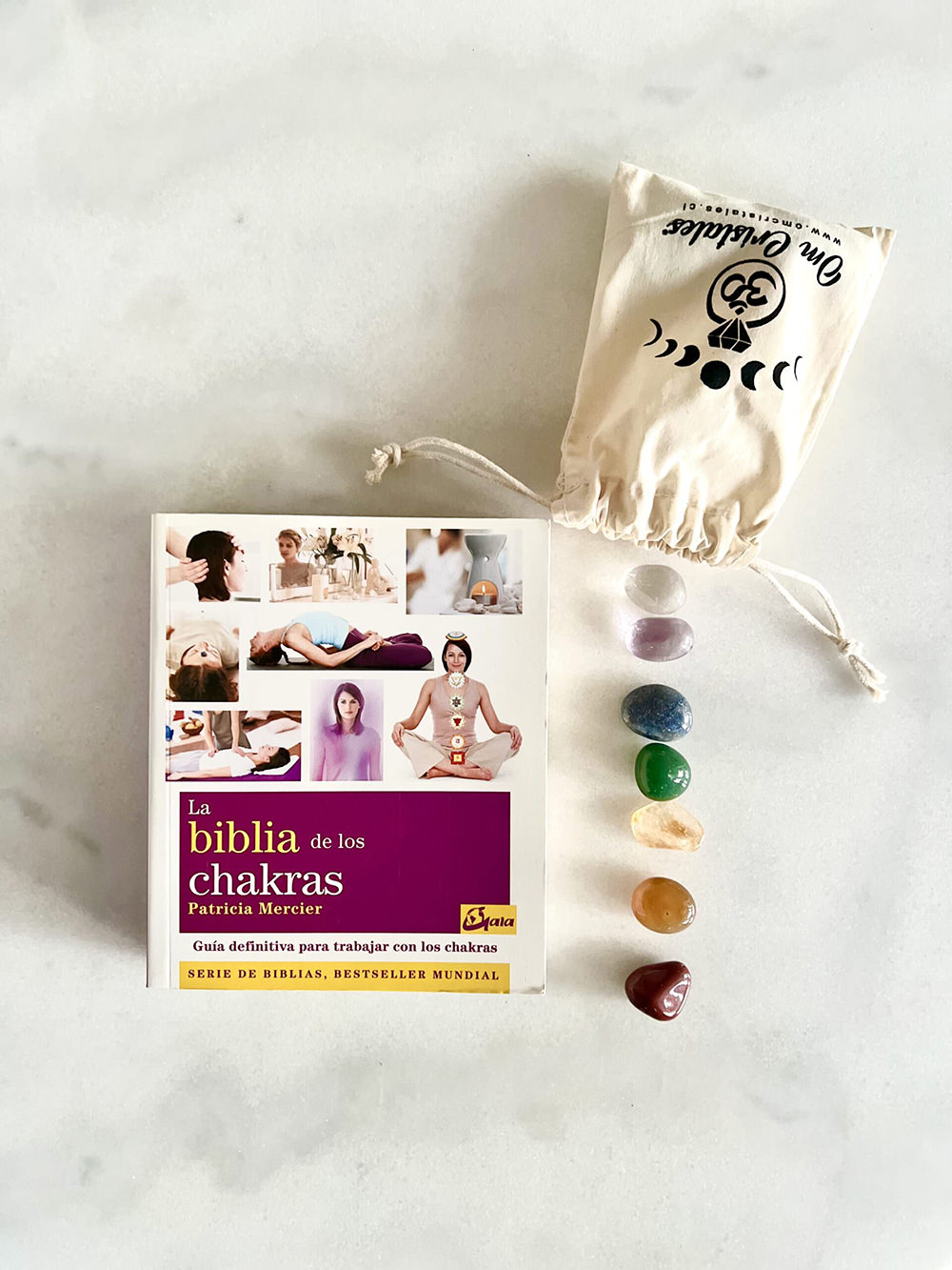 Pack biblia de los chakras + set chakras