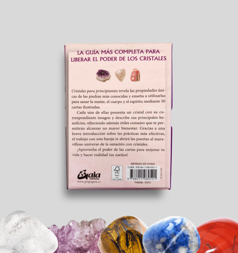 Cristales para Principiantes 50 cartas - Imagen 2