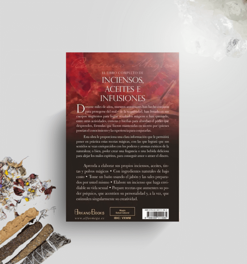 Libro completo de inciensos, aceites e infusiones - Imagen 2