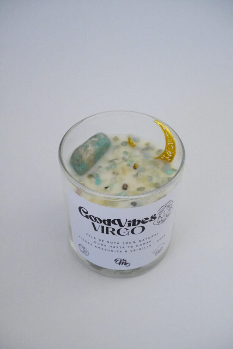 Vela soya Signo Virgo (220 cc) - Imagen 2