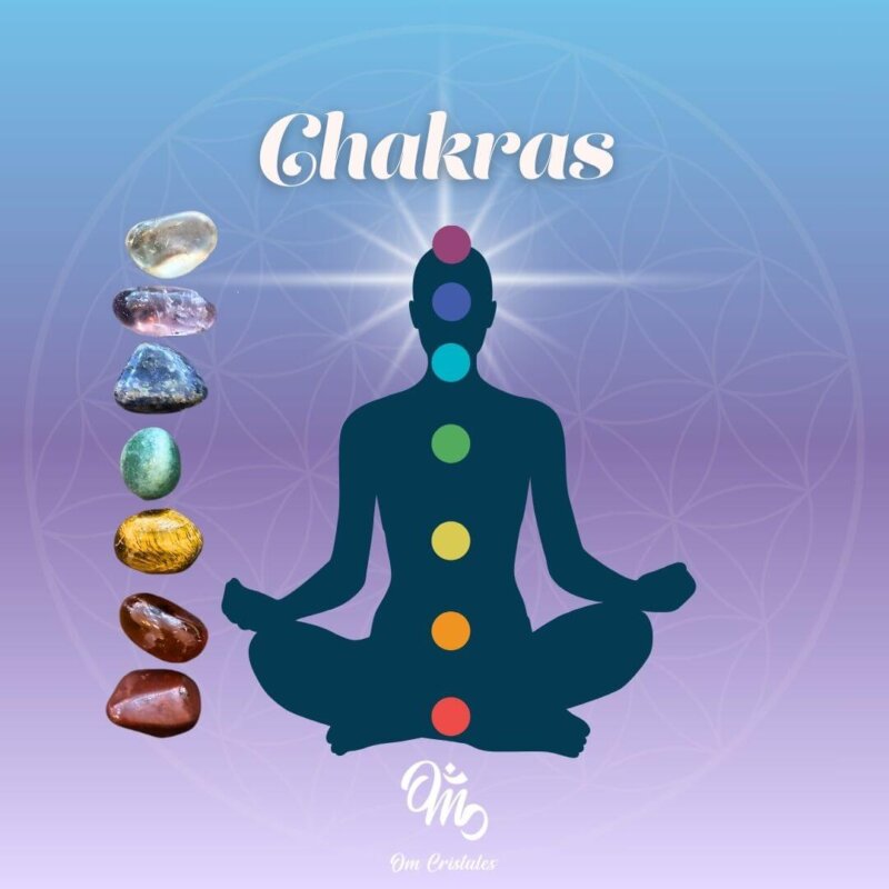 Set de Chakras rolado 15 K - Imagen 3