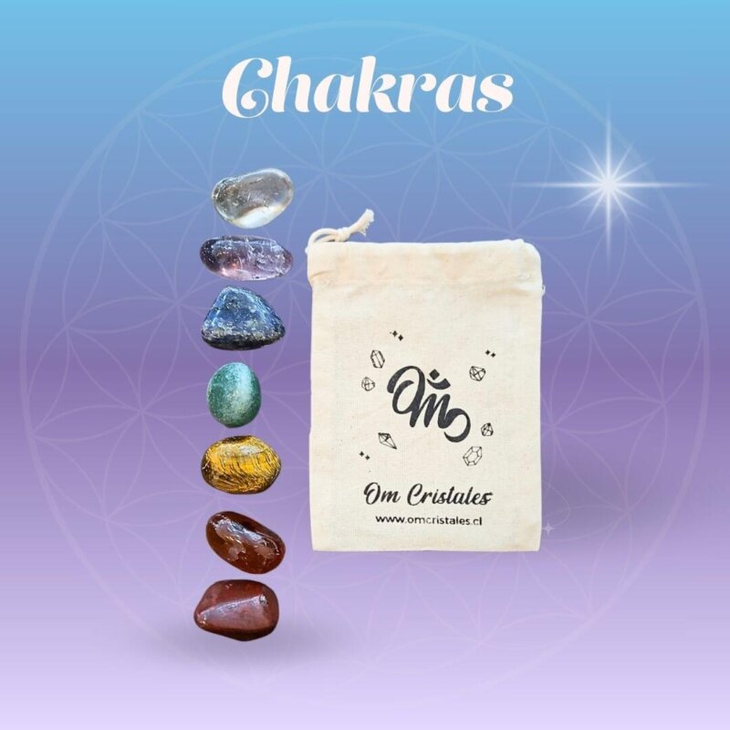 Set de Chakras rolado 15 K
