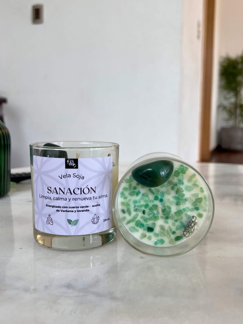 Vela Soya grande Sanación - Imagen 2