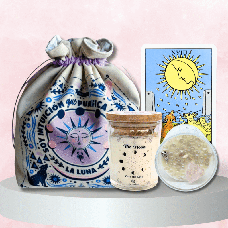 Pack La Luna - vela tarot + bolsa