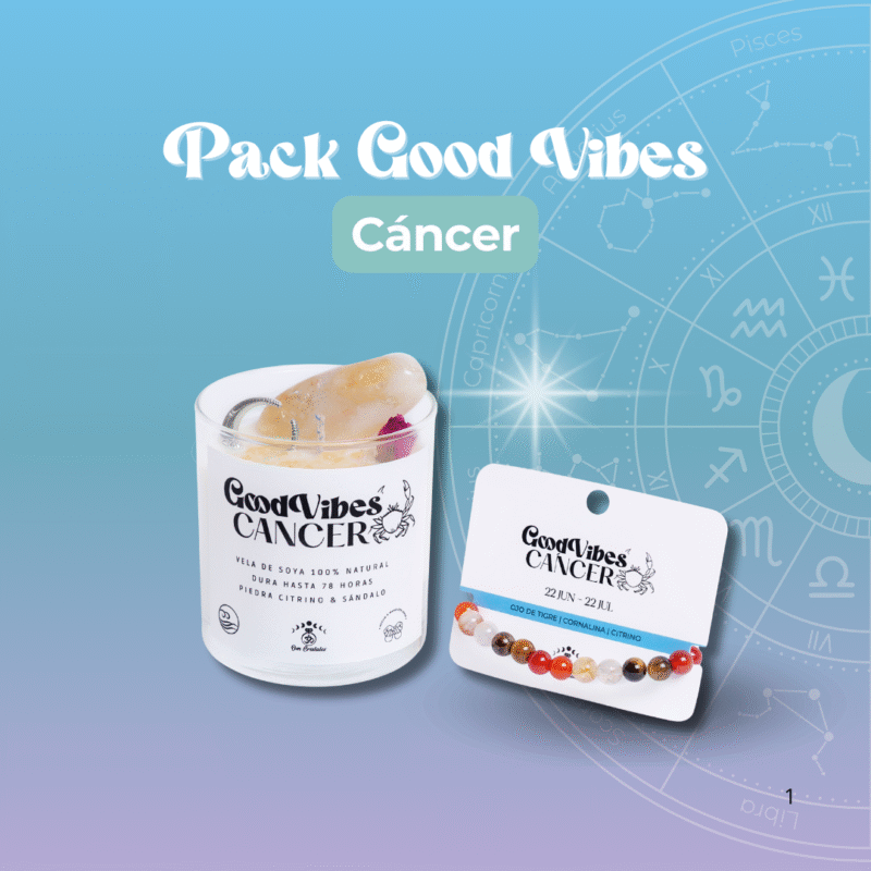 Pack Good Vibes Cáncer