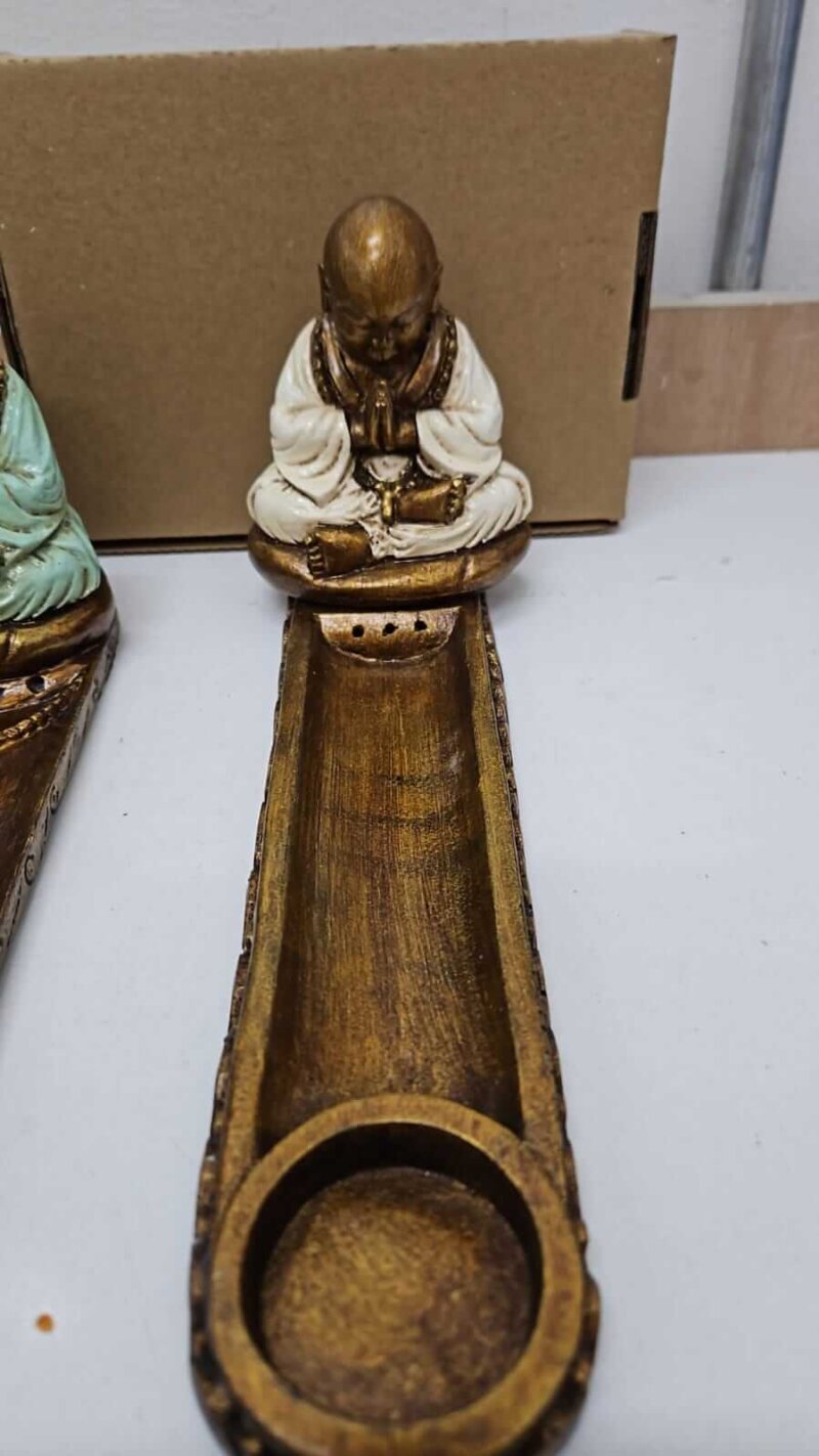 Porta incienso Vela 18k Buda