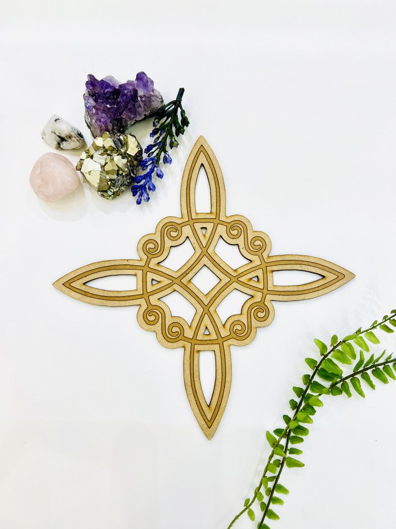 Plantilla nudo de bruja 20 cms mdf