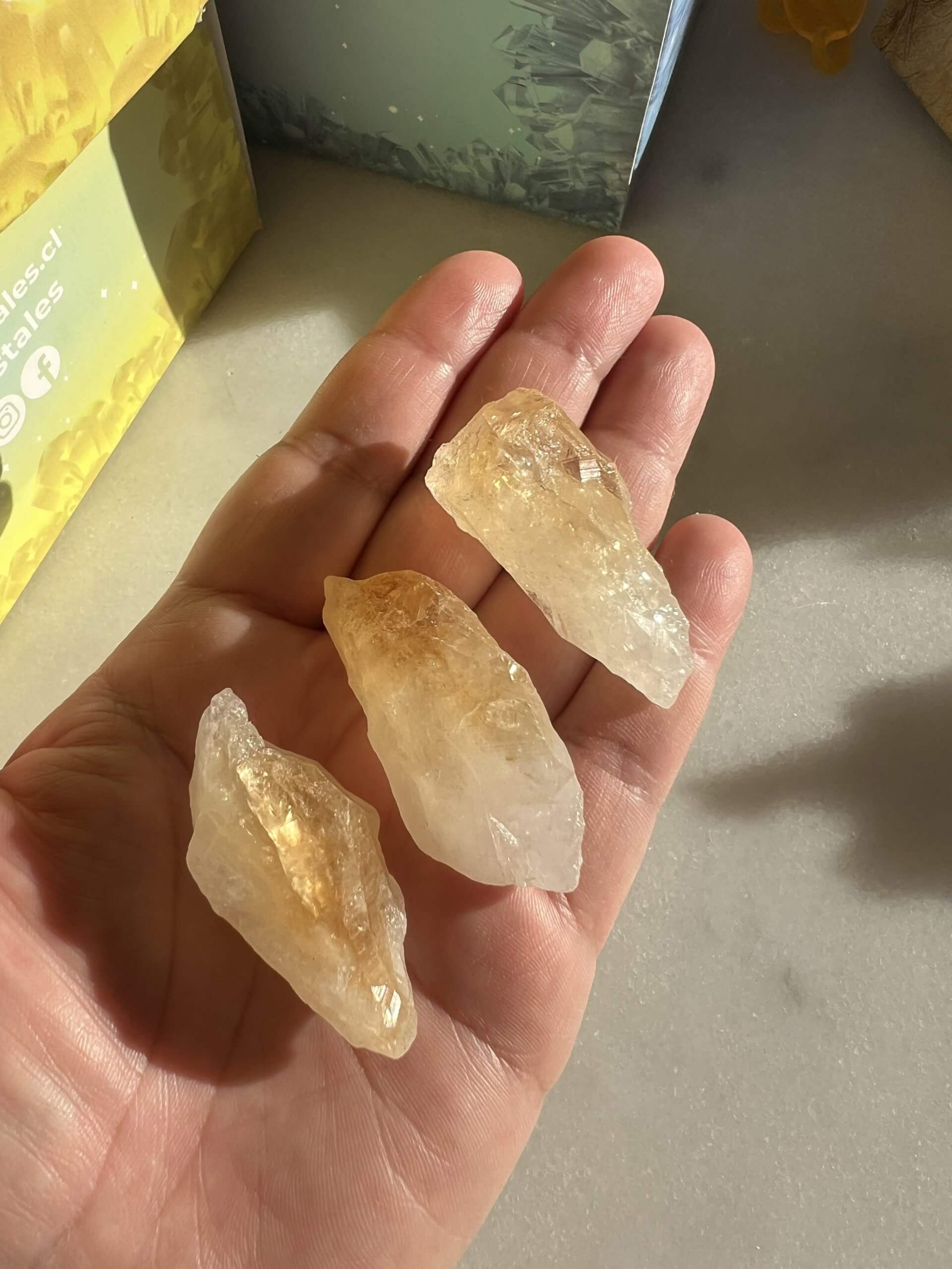 Punta en bruto de citrino ( unidad ) - Imagen 2