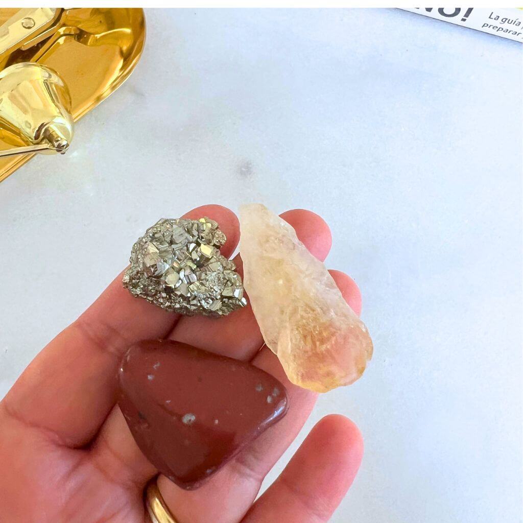 Set de piedras prosperidad y abundancia - Imagen 2