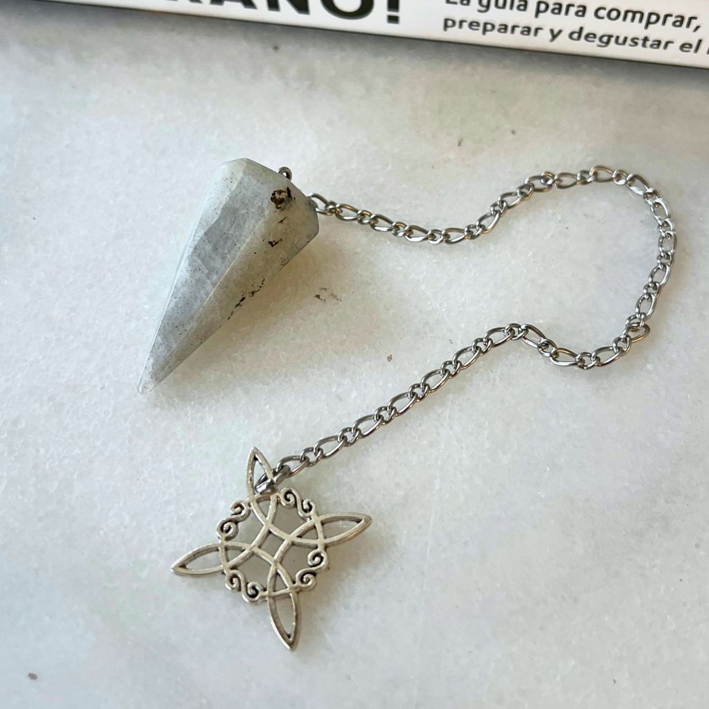 Péndulo Pirámide Piedra Luna