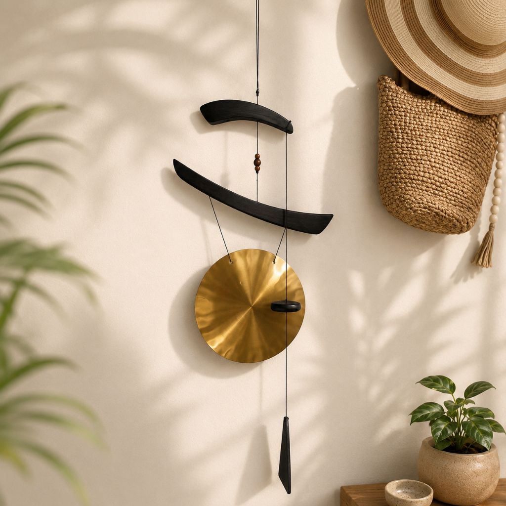Gong Colgante de Latón