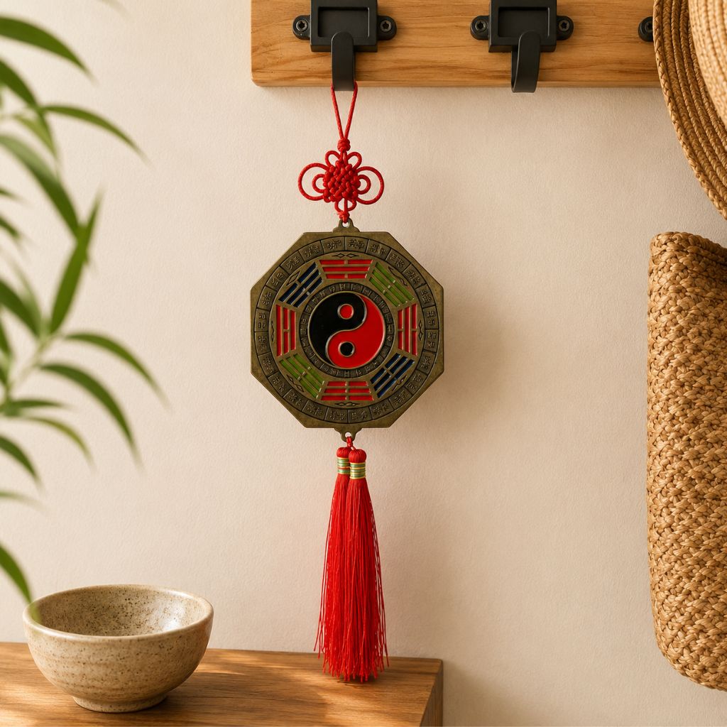 Pakua con espejo plano Feng Shui - Imagen 2
